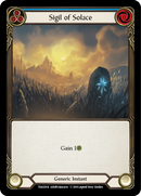 Sigil of Solace (Blue) [TEA029-R] (Dorinthea Hero Deck) 1st Edition Normal