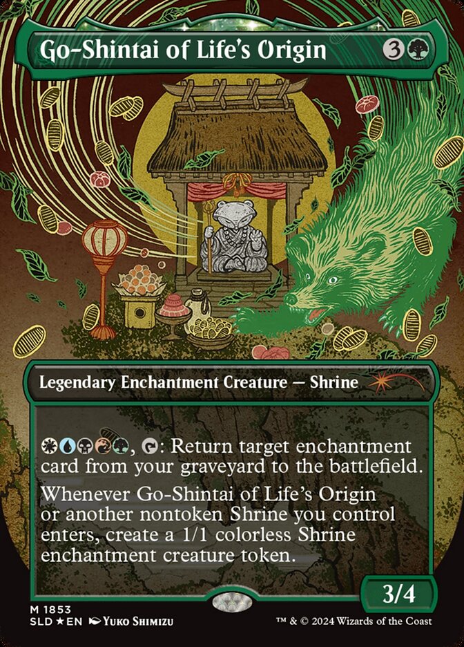 (Thick Stock Display Commander) Go-Shintai of Life's Origin [Secret Lair Drop Series]