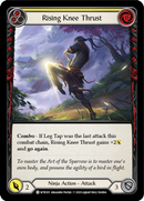 Rising Knee Thrust (Yellow) [U-WTR105] (Welcome to Rathe Unlimited) Unlimited Rainbow Foil