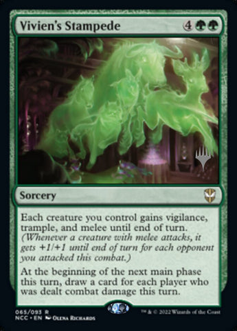 Vivien's Stampede (Promo Pack) [Streets of New Capenna Commander Promo Pack]