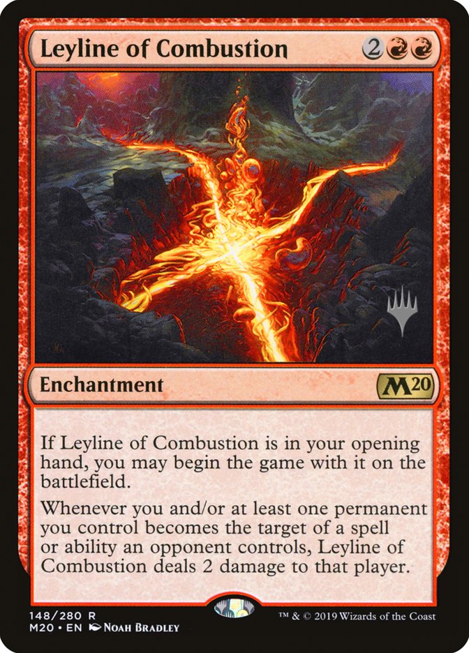 Leyline of Combustion (Promo Pack) [Core Set 2020 Promo Pack]