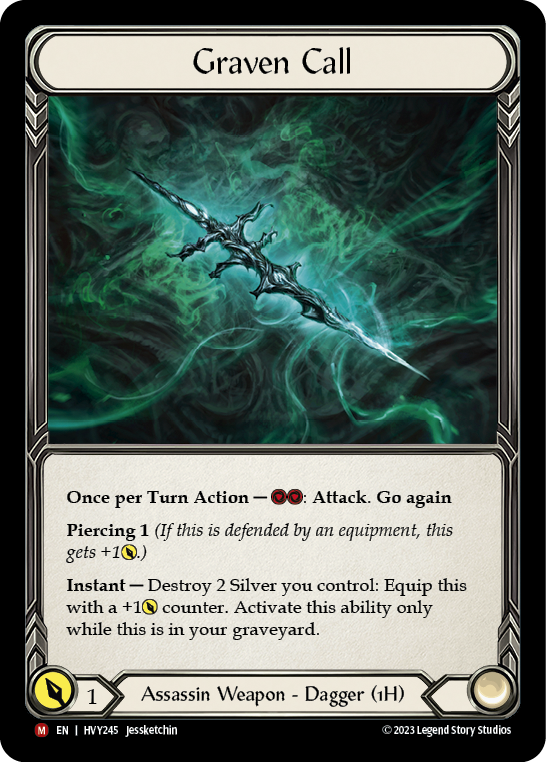 Graven Call [HVY245] (Heavy Hitters) Cold Foil