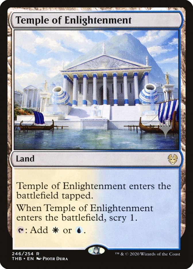 Temple of Enlightenment (Promo Pack) [Theros Beyond Death Promo Pack]