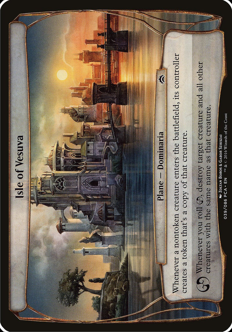 (Oversized Plane) Isle of Vesuva [Planechase Anthology Planes]