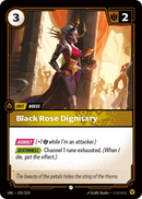 front of card Black Rose Dignitary [Unleashed] 152/219