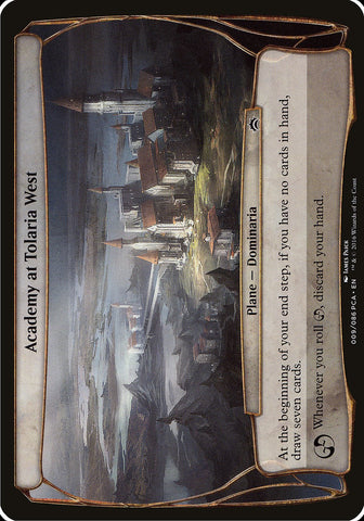 (Oversized Plane) Academy at Tolaria West [Planechase Anthology Planes]