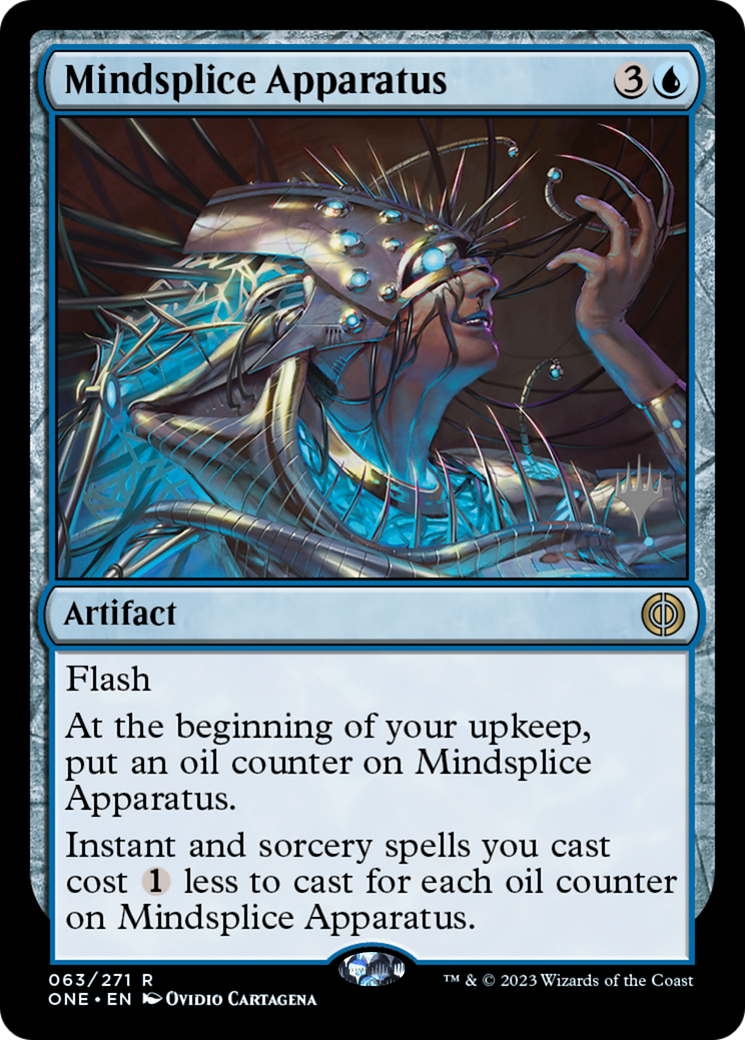 Mindsplice Apparatus (Promo Pack) [Phyrexia: All Will Be One Promo Pack]