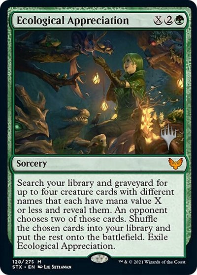 Ecological Appreciation (Promo Pack) [Strixhaven: School of Mages Promo Pack]