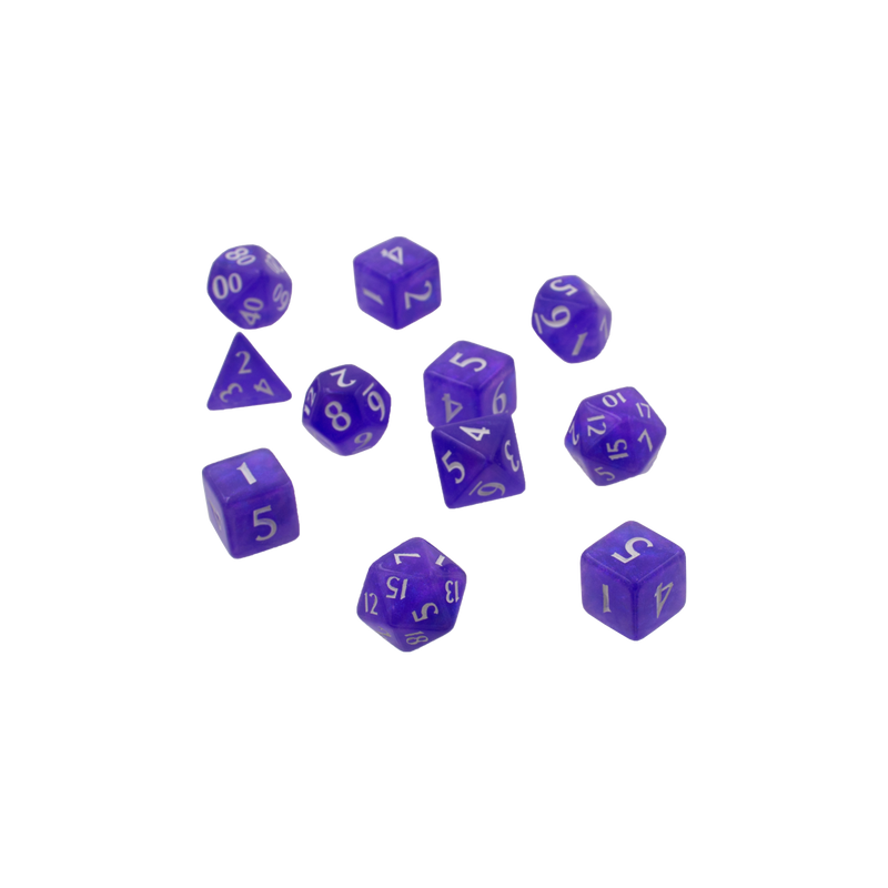 Ultra PRO: 11-Dice Set - Eclipse (Royal Purple)