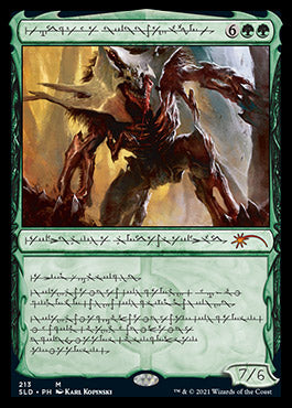 Vorinclex, Voice of Hunger (213) (Phyrexian) [Secret Lair Drop Series]