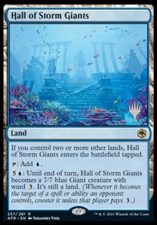 Hall of Storm Giants (Promo Pack) [Dungeons & Dragons: Adventures in the Forgotten Realms Promo Pack]