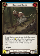 Ravenous Rabble (Blue) [U-ARC193] (Arcane Rising Unlimited) Unlimited Rainbow Foil