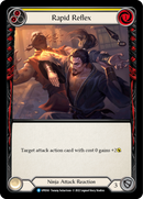 Rapid Reflex (Yellow) [UPR163] (Uprising) Rainbow Foil