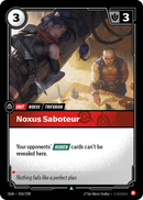 front of card Noxus Saboteur [Origins]