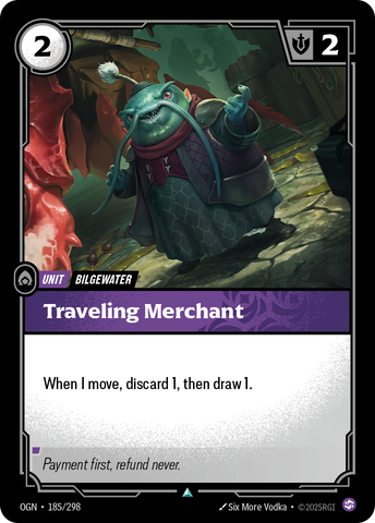 front of card Traveling Merchant [Origins] #185
