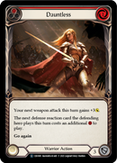 Dauntless (Red) [U-CRU085] (Crucible of War Unlimited) Unlimited Rainbow Foil