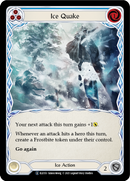 Ice Quake (Blue) [U-ELE153] (Tales of Aria Unlimited) Unlimited Rainbow Foil