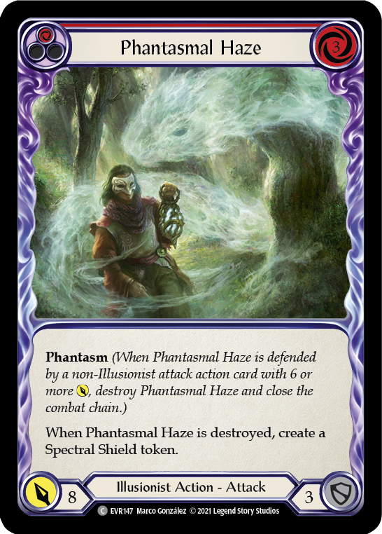 Phantasmal Haze (Red) [EVR147] (Everfest) 1st Edition Normal