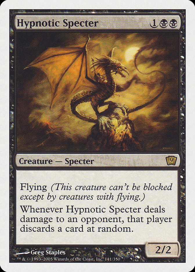 (Oversized) Hypnotic Specter (9th Edition) [Oversize Cards]