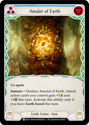 Amulet of Earth [ELE143] (Tales of Aria) 1st Edition Rainbow Foil