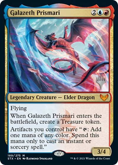 Galazeth Prismari (Promo Pack) [Strixhaven: School of Mages Promo Pack]