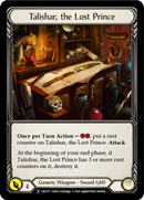 Talishar, the Lost Prince [U-CRU177] (Crucible of War Unlimited) Unlimited Rainbow Foil