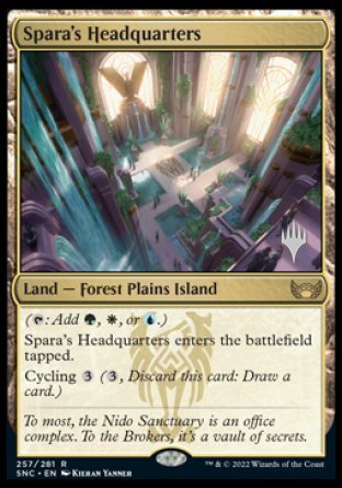 Spara's Headquarters (Promo Pack) [Streets of New Capenna Promo Pack]