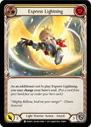 Express Lightning (Yellow) [MON052-RF] (Monarch) 1st Edition Rainbow Foil