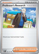 Professor's Research (124/131) (Professor Rowan) [Scarlet & Violet: Prismatic Evolutions]