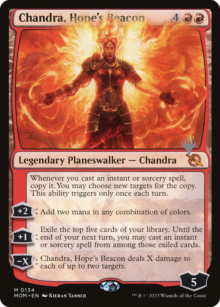 Chandra, Hope's Beacon (Promo Pack) [March of the Machine Promo Pack]