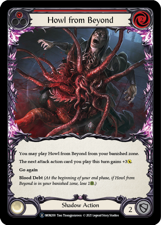 Howl from Beyond (Red) [U-MON200] (Monarch Unlimited) Unlimited Normal