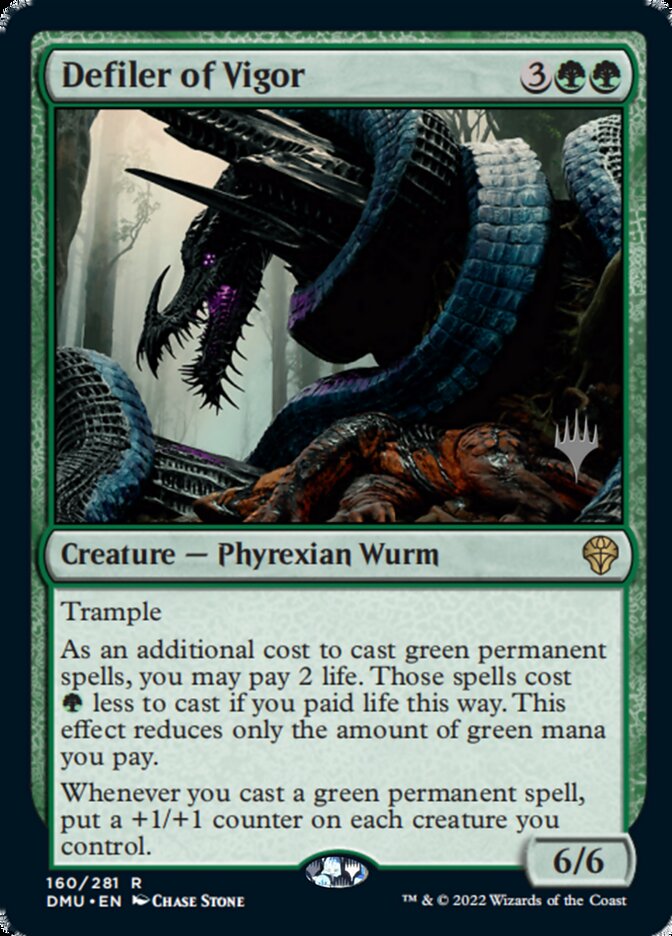 Defiler of Vigor (Promo Pack) [Dominaria United Promo Pack]