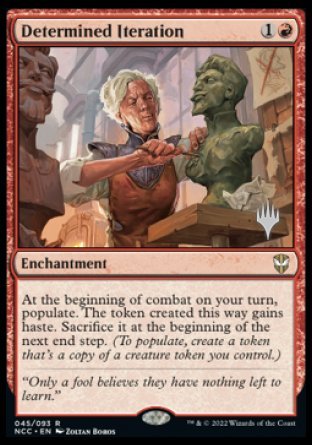 Determined Iteration (Promo Pack) [Streets of New Capenna Commander Promo Pack]