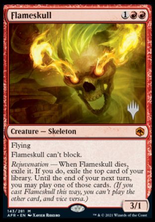 Flameskull (Promo Pack) [Dungeons & Dragons: Adventures in the Forgotten Realms Promo Pack]