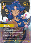 front of card Karma, Channeler (Overnumbered) [Spiritforged] 237/221