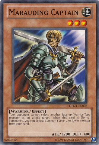 Marauding Captain [DEM1-EN008] (Promo) Common