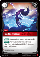 front of card Sudden Storm [Spiritforged] 017/221