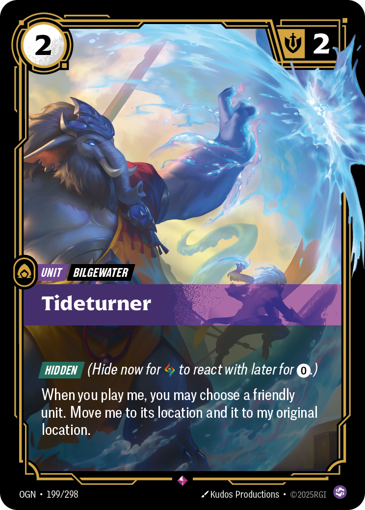 front of card Tideturner [Origins] #199