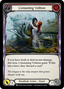 Consuming Volition (Red) [CRU148] (Crucible of War) 1st Edition Rainbow Foil