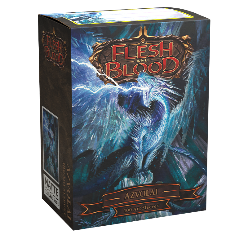 Dragon Shield: Standard 100ct Art Sleeves - Flesh and Blood (Azvolai)