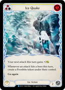Ice Quake (Yellow) [ELE152] (Tales of Aria) 1st Edition Rainbow Foil