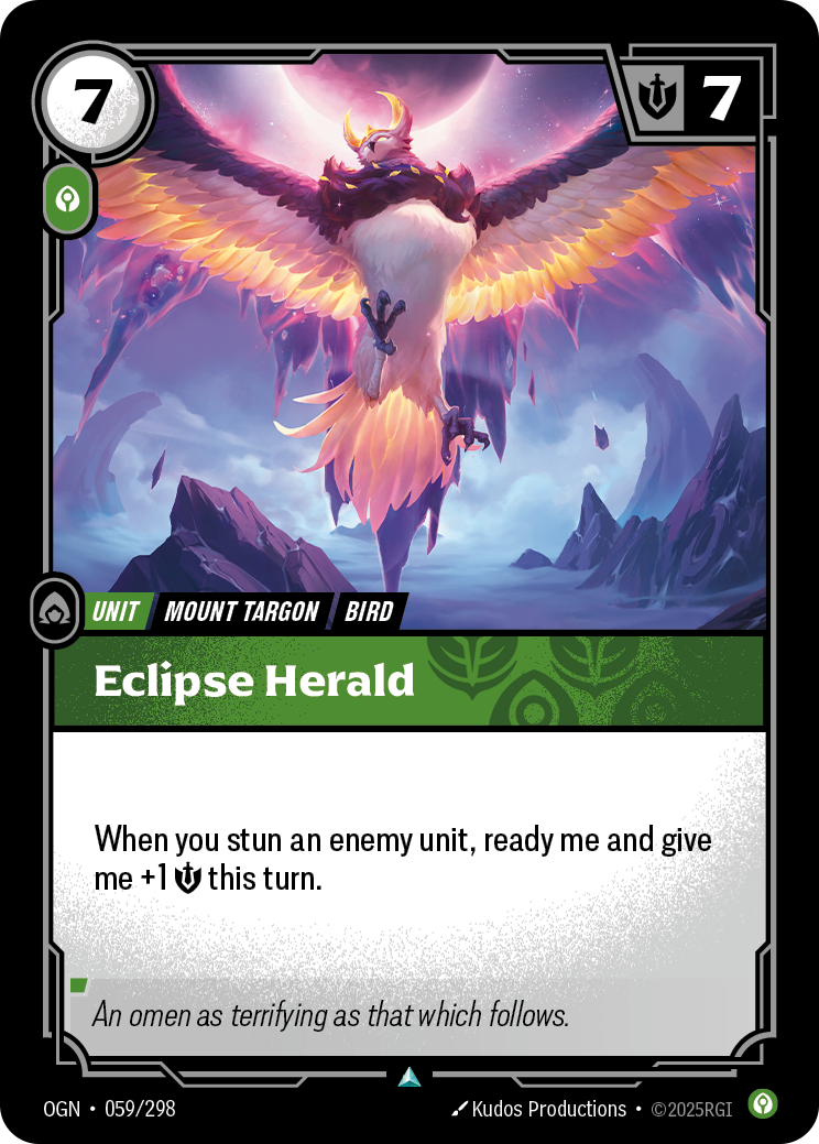 front of card Eclipse Herald [Origins]