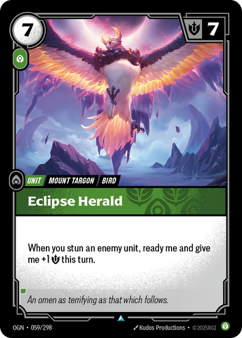 front of card Eclipse Herald [Origins] #059