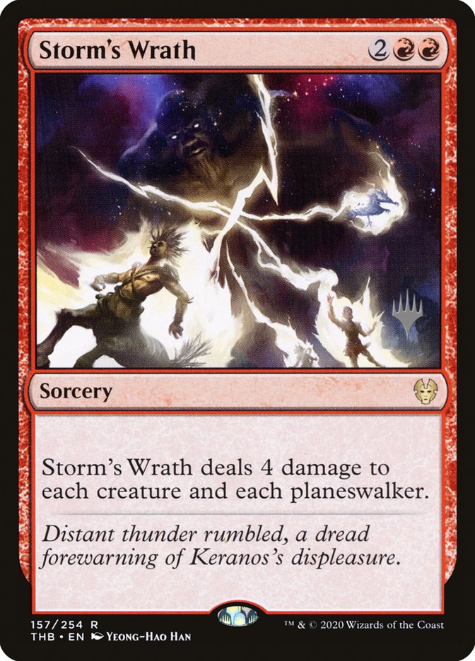 Storm's Wrath (Promo Pack) [Theros Beyond Death Promo Pack]