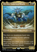 (Thick Stock Display Commander) Morska, Undersea Sleuth [Murders at Karlov Manor Commander]