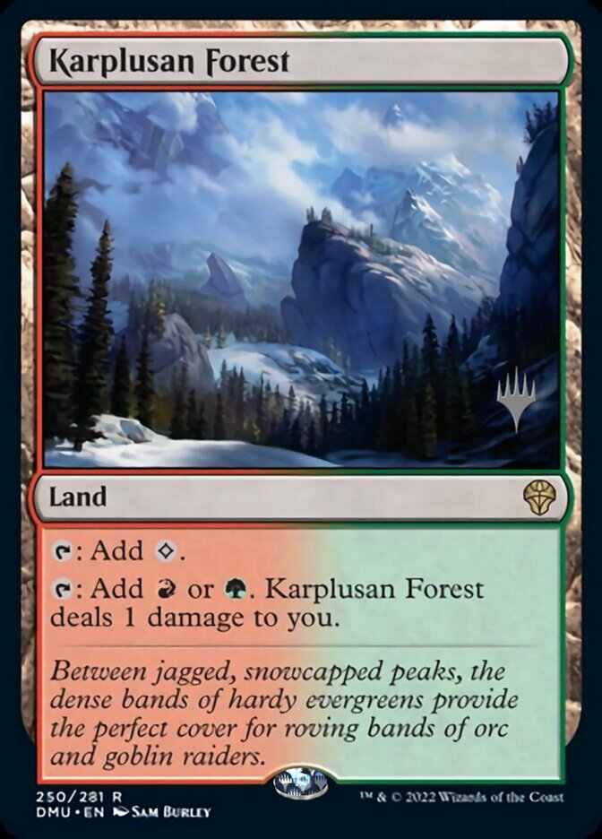 Karplusan Forest (Promo Pack) [Dominaria United Promo Pack]