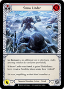 Snow Under (Red) [ELE022] (Tales of Aria) 1st Edition Rainbow Foil