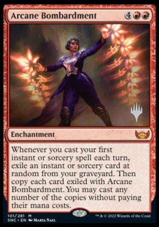 Arcane Bombardment (Promo Pack) [Streets of New Capenna Promo Pack]