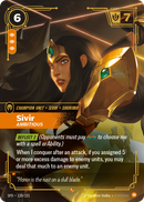front of card Sivir, Ambitious [Spiritforged] 120/221