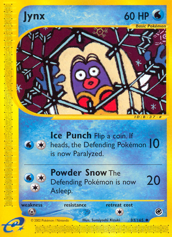 Jynx (83/165) [Expedition: E-Card Base Set]